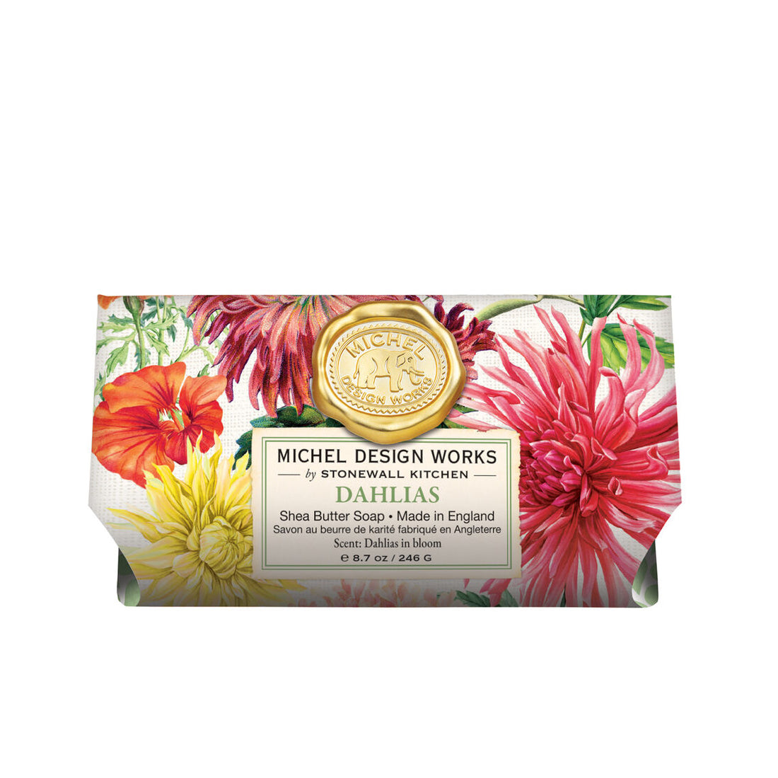 Jabón Barra Dahlias