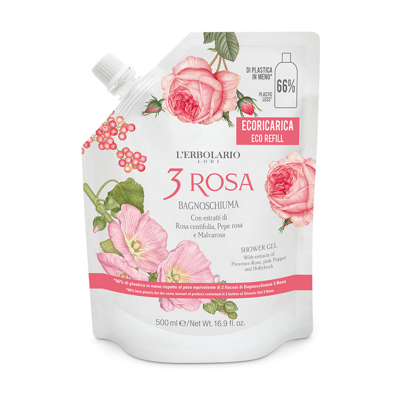 Recarga Gel Ducha y Baño 3 Rosa