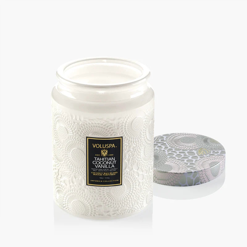 Vela Vidrio Grande Tahitian Coconut
