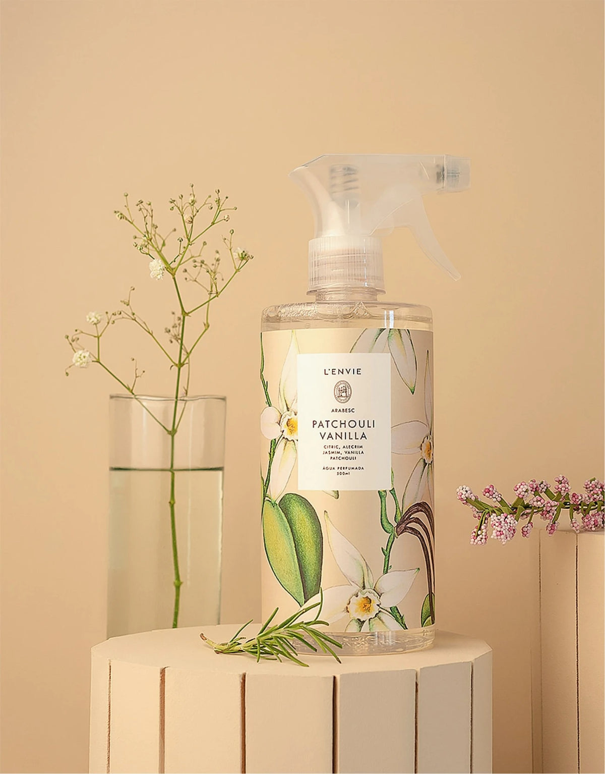 Agua para telas Patchouli Vainilla