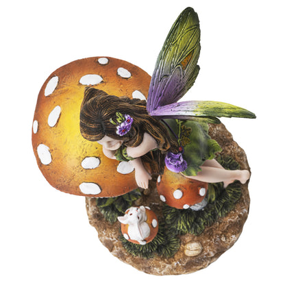 Hada Mushroom con Conejo