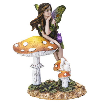 Hada Mushroom con Conejo