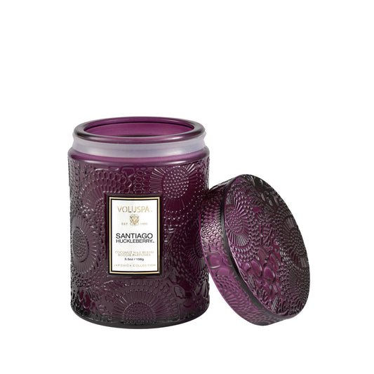 Vela Vidrio Santiago Huckleberry