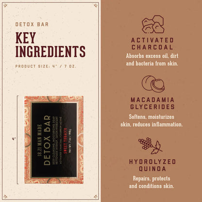 Sweet Tobacco Detox Bar