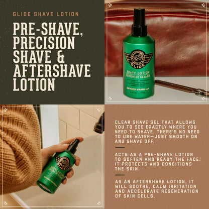 Spiced Vanilla Shave Lotion