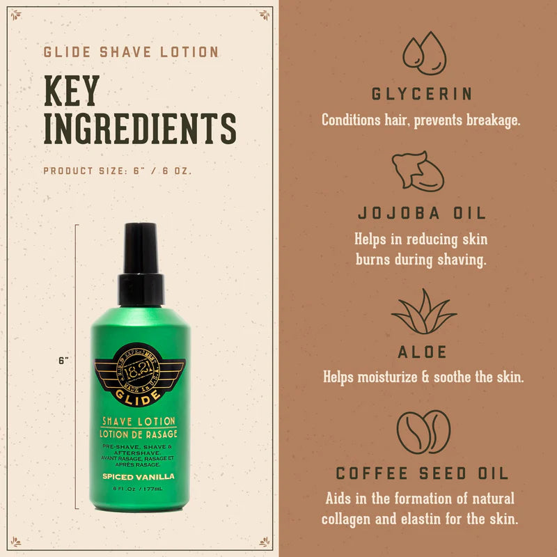 Spiced Vanilla Shave Lotion