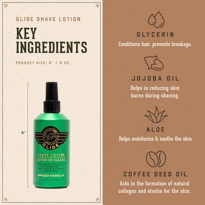 Spiced Vanilla Shave Lotion