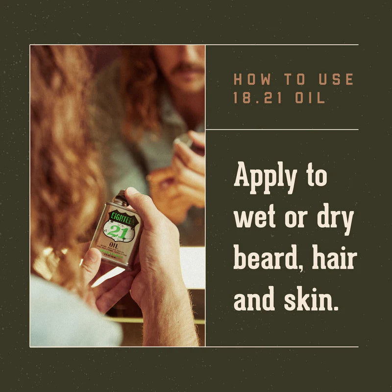 Spiced Vanilla Beard, Hair and Skin Oil