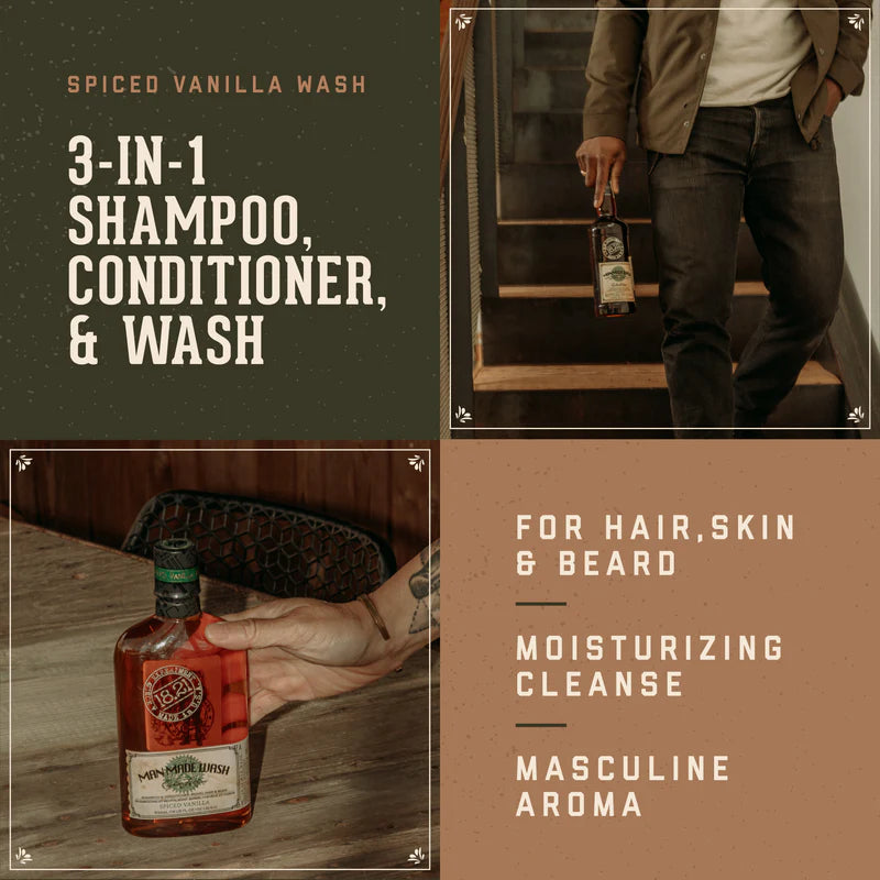 Spiced Vanilla Man Made Wash 100ml