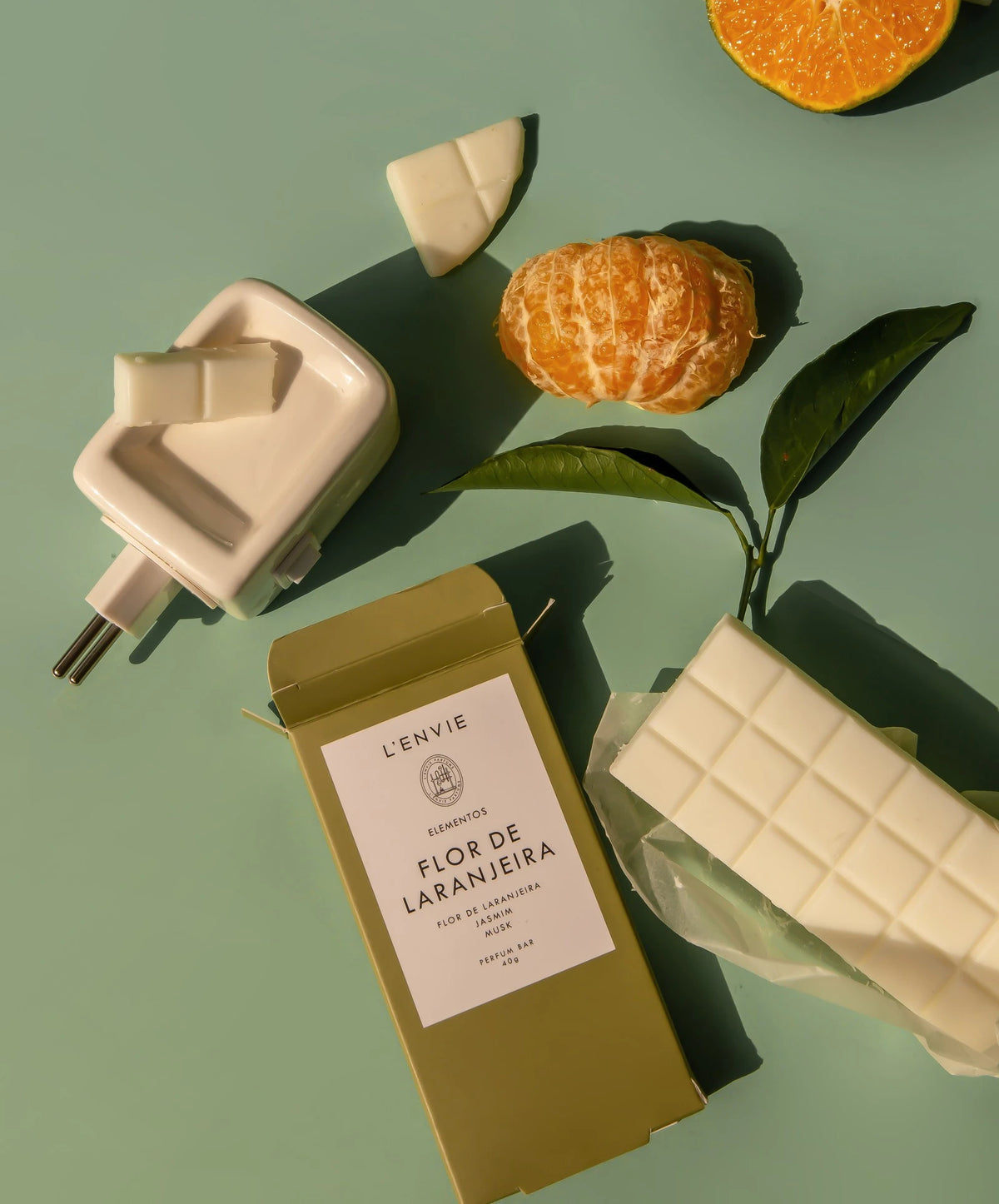 Barra de Cera Flor de Naranja
