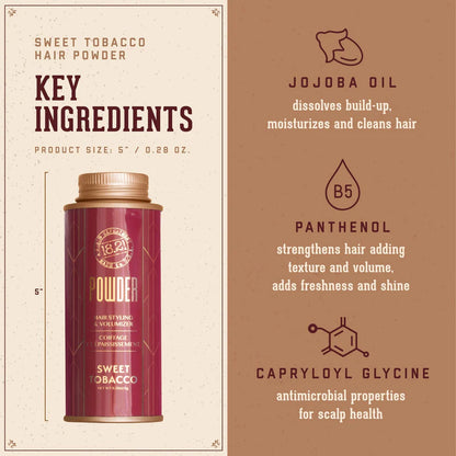 Sweet Tobacco Hair Powder