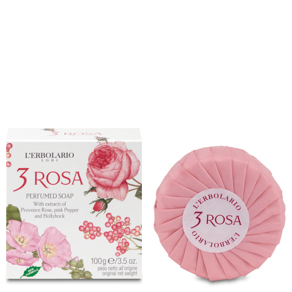 Jabón Barra 3 Rosa