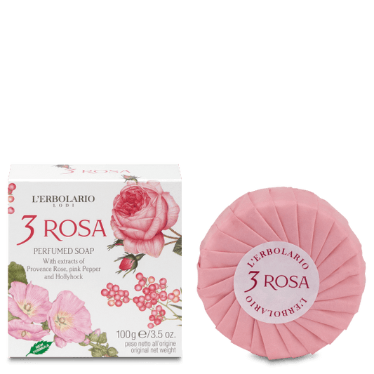 Jabón Barra 3 Rosa