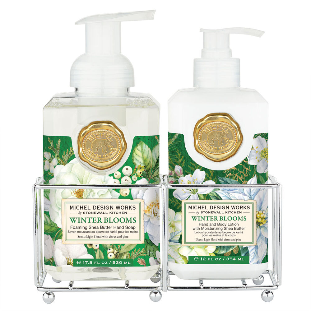 Set Jabon/Crema Winter Blooms