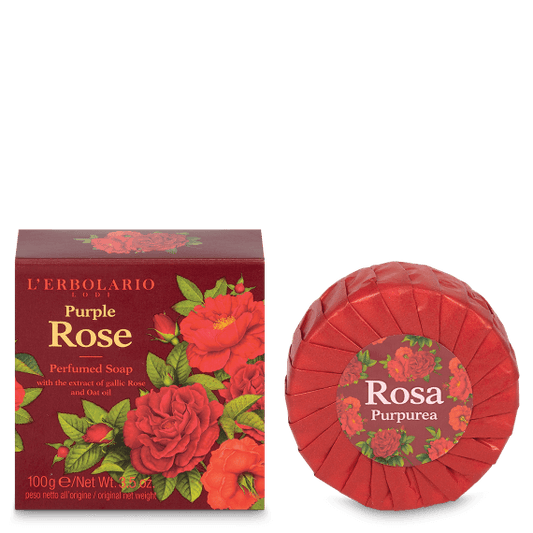 Jabón Barra Purple Rose