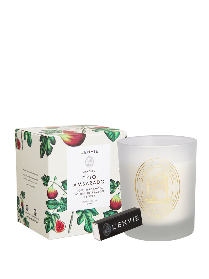 Vela perfumada Higo Ambar