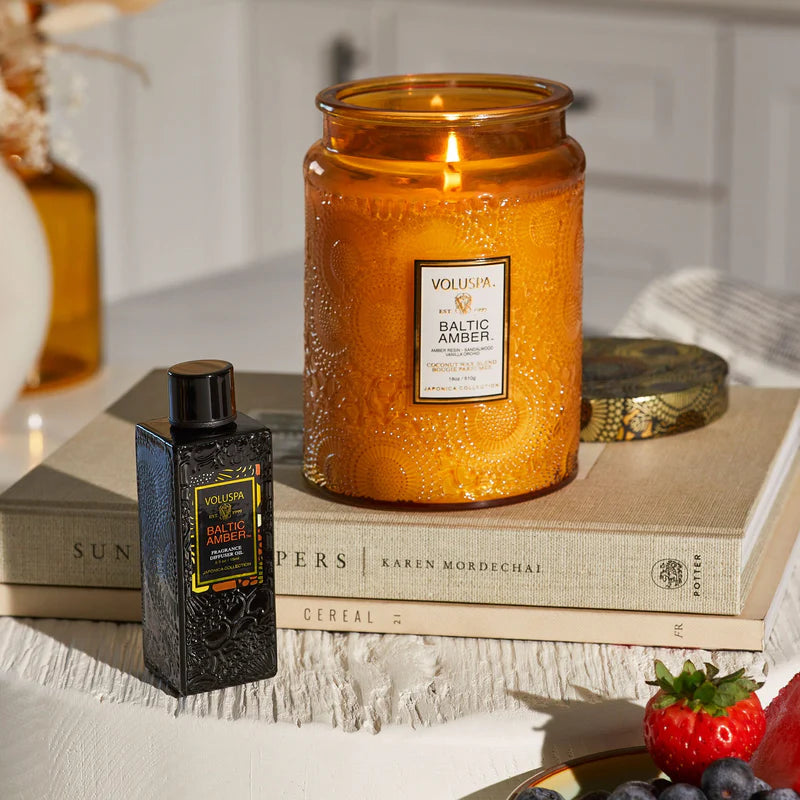 Vela Vidrio Grande Baltic Amber