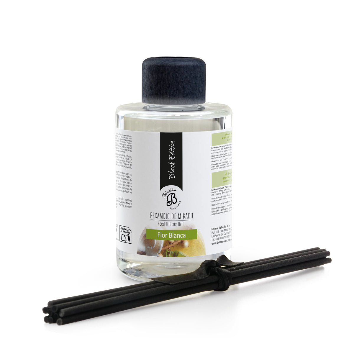 Recarga Mikado Black Ed Flor Blanca