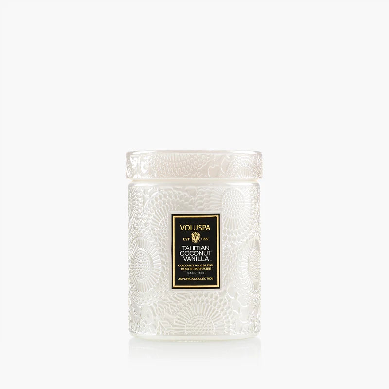Vela Vidrio Pequeña Tahitian Coconut