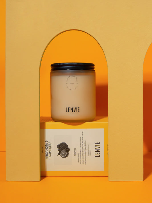 Vela perfumada Bergamota & Frambuesa