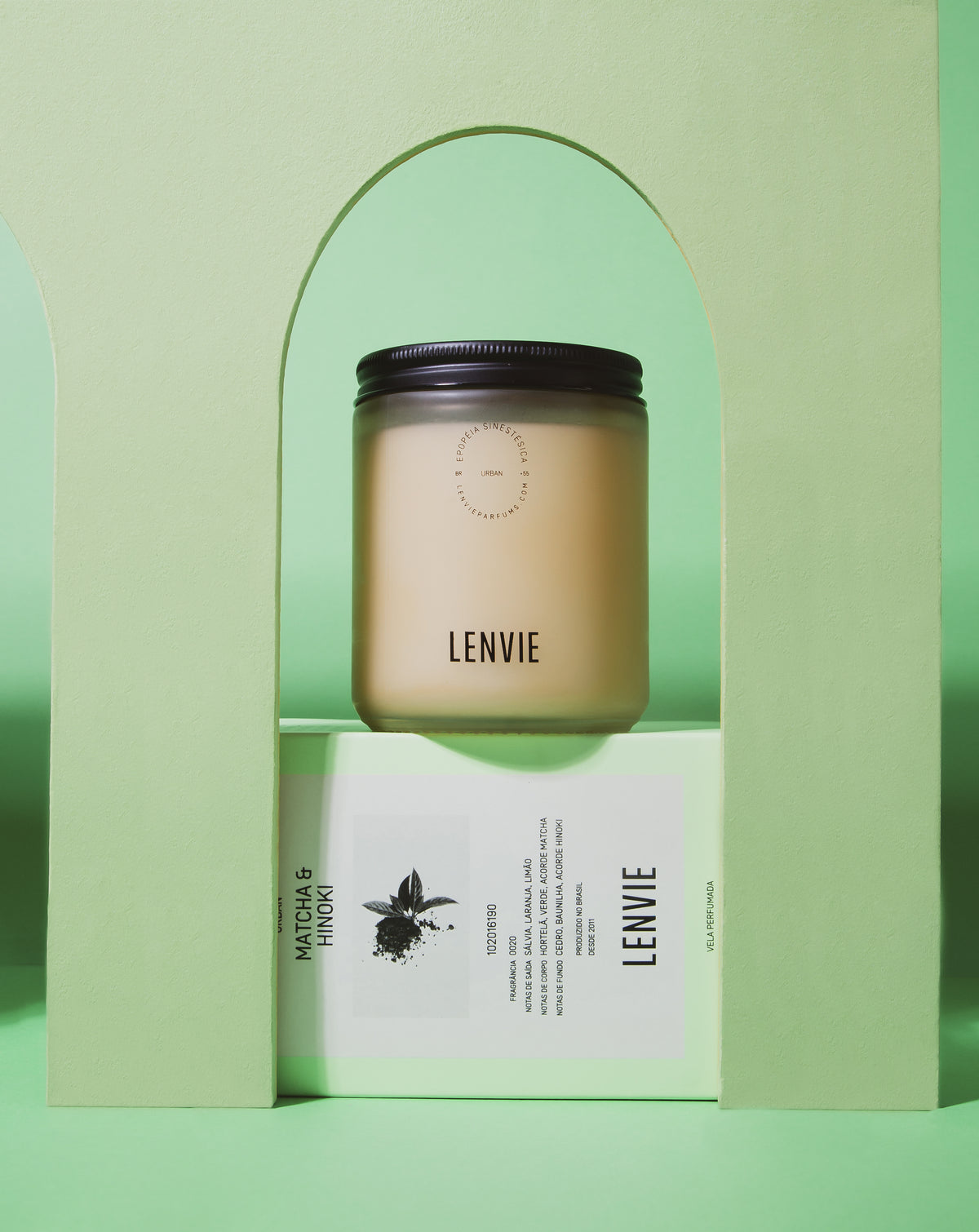 Vela perfumada Matcha & Hinoki