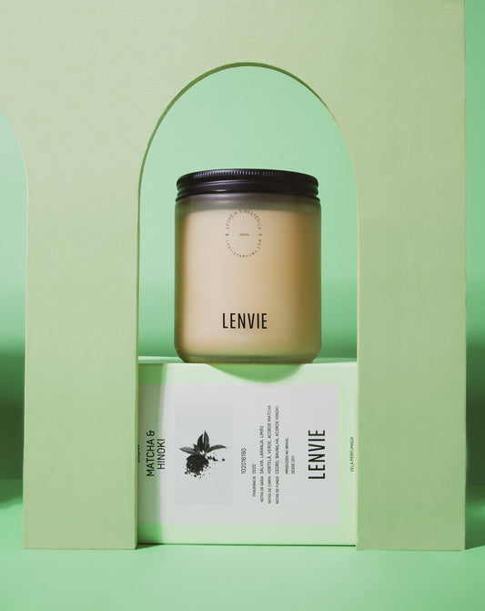 Vela perfumada Matcha & Hinoki