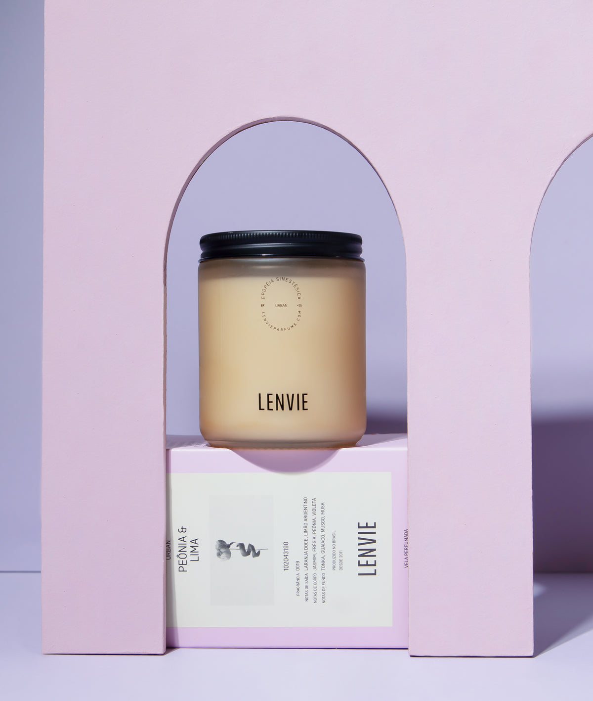 Vela perfumada Peonia & Lima