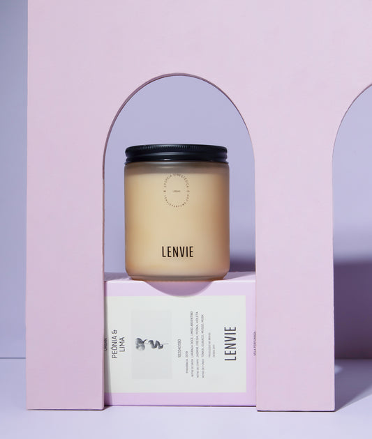 Vela perfumada Peonia & Lima