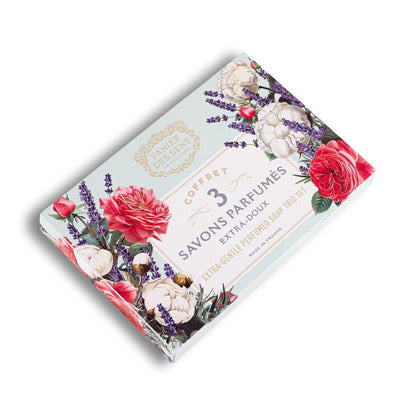Set 3 Jabones Cotton, Lavanda, Rosa