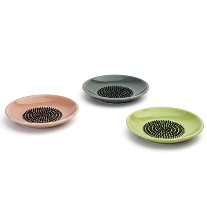 Gray Veil – Amber Stone Ceramic Scent Grater Plato Rallador