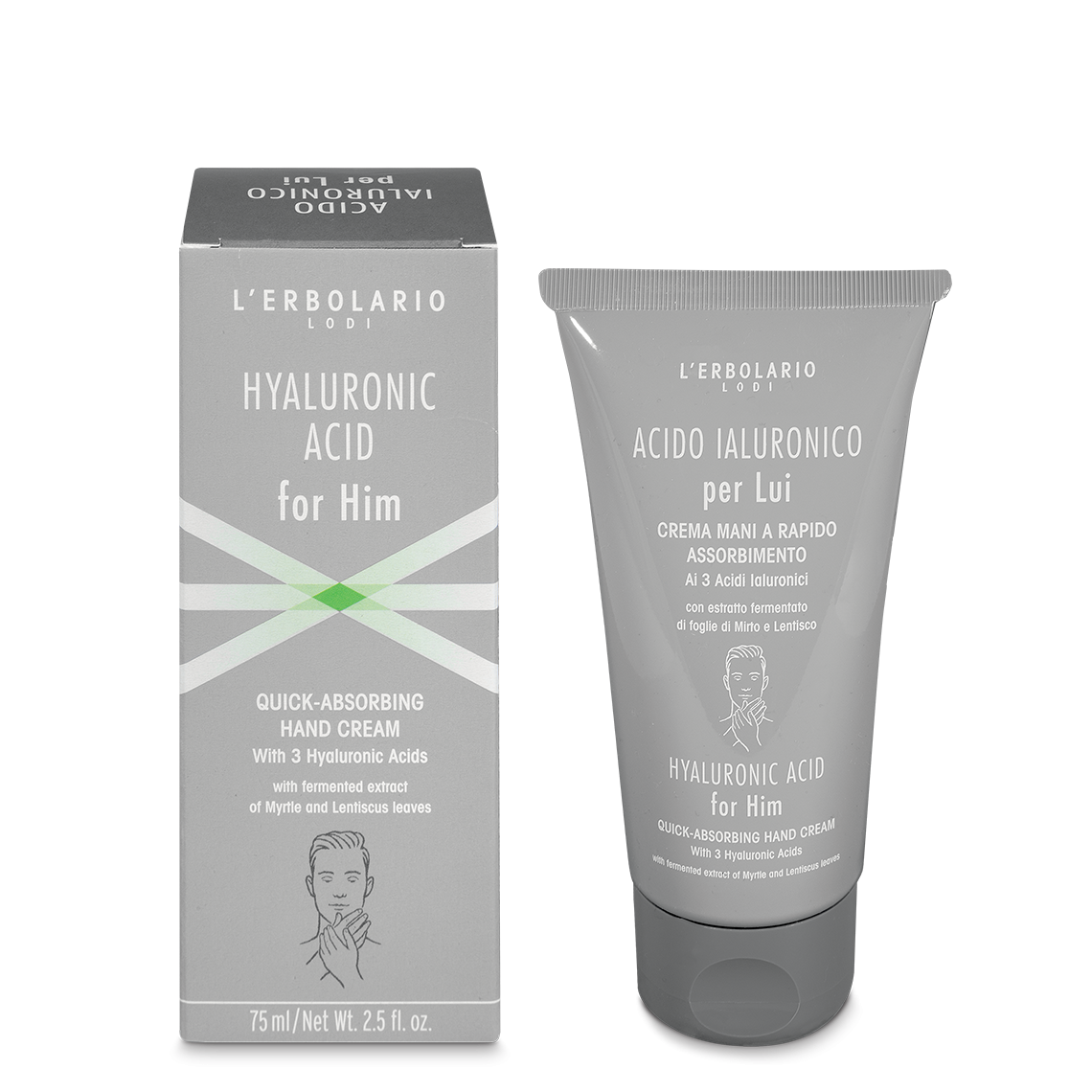Crema de Manos Acido Hialuronico Hombre